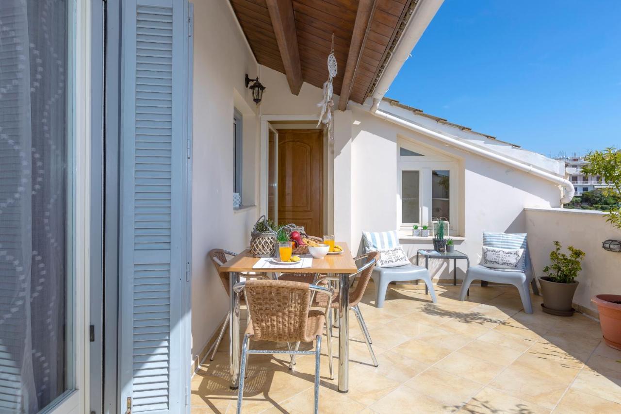 Corfu City View Loft Bagian luar foto