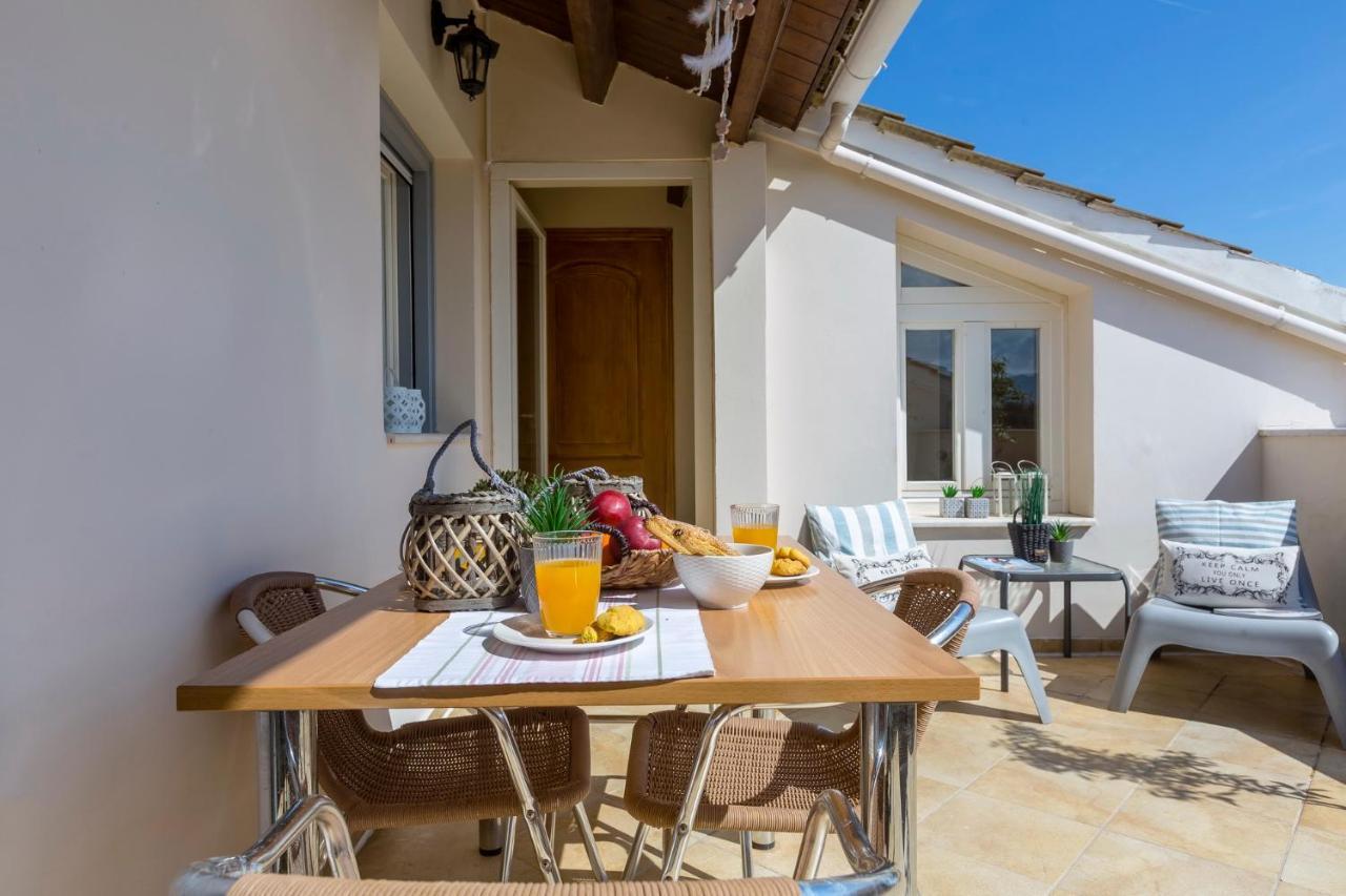 Corfu City View Loft Bagian luar foto