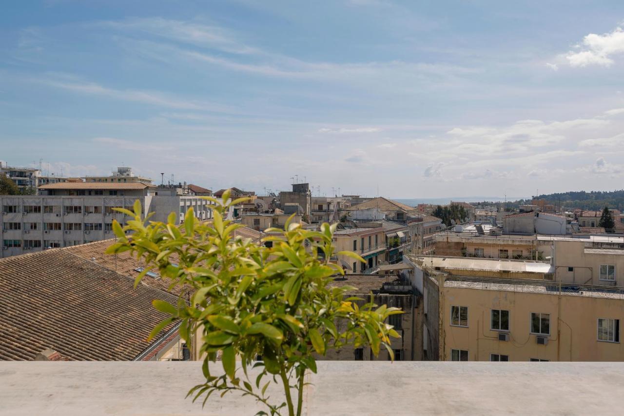 Corfu City View Loft Bagian luar foto